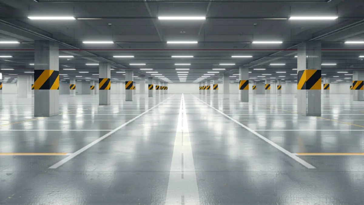 Epoxy Parkiran — Floor Marking